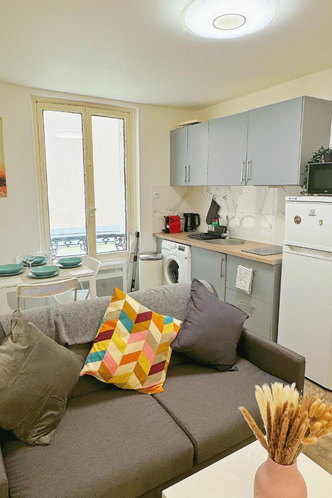 2 Minutes Metro Pasteur Paris 15Th Cosy Apartment Free Parking Buitenkant foto