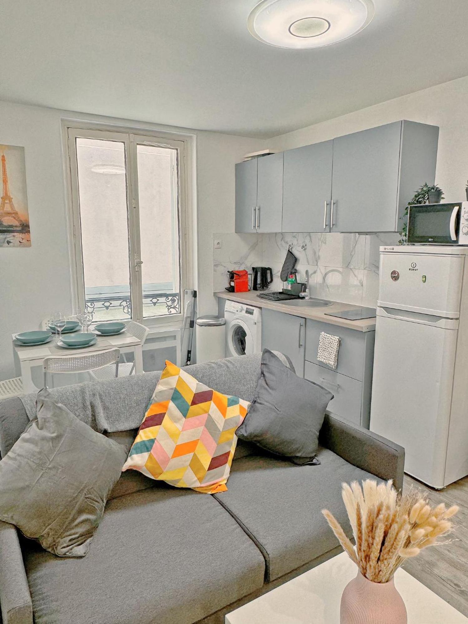 2 Minutes Metro Pasteur Paris 15Th Cosy Apartment Free Parking Buitenkant foto